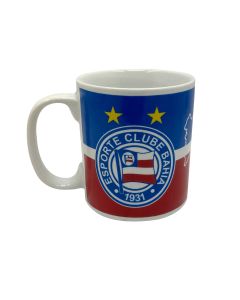 CANECA DE PORCELANA 320ml TRICOLOR BAIANO - Bahia
