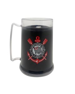 MINI CANECA GEL PRETO 300ML - Corinthians