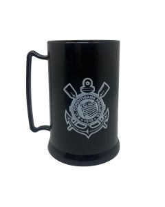 MINI CANECA GEL PEÇA PRETA 300ML 1910 - Corinthians