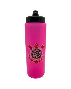 SQUEEZE AUTOMÁTICO 800ML ROSA - Corinthians