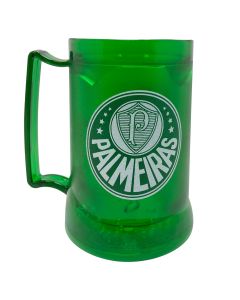 CANECA GEL PEÇA VERDE 400ML MAIOR CAMPEÃO - Palmeiras