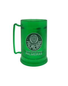 MINI CANECA GEL PEÇA VERDE 300ML VAI JOGAR EU VOU - Palmeiras
