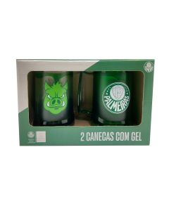 CANECA GEL DUPLA 400ML e 400ML - Palmeiras