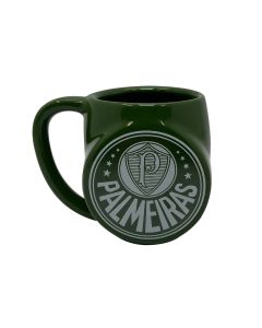 Caneca de Porcelana Escudo 3D - Palmeiras