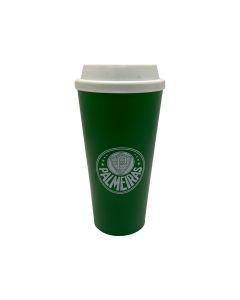 COPO CAFÉ COM TAMPA 550ML - Palmeiras