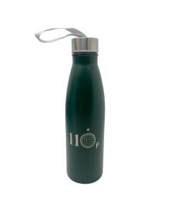 GARRAFA 750ML INOX COM ALÇA VERDE 110 ANOS - Palmeiras