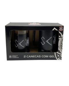 CANECA GEL DUPLA 300ML e 400ML - Corinthians