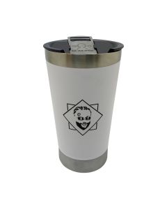 COPO TÉRMICO 500ml COM ABRIDOR BRANCO MEMPHIS - Corinthians