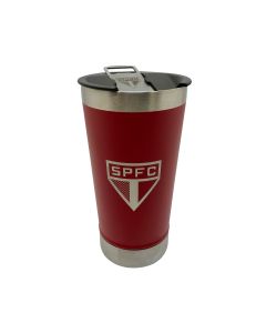 COPO TÉRMICO 500ml COM ABRIDOR VERMELHO - São Paulo