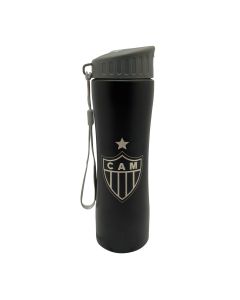 SQUEEZE 600ML COM ALÇA PRETO - Atlético Mineiro