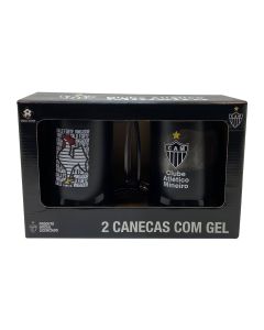 CANECA GEL DUPLA 400ML e 400ML - Atlético Mineiro