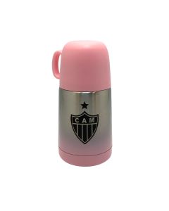 GARRAFA TÉRMICA 210ML ROSA - Atlético Mineiro