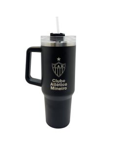 CANECA TÉRMICA 1,2L PRETA - Atlético Mineiro