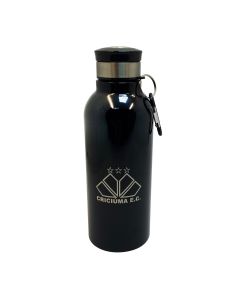 GARRAFA INOX PRETO 700ML - Criciúma