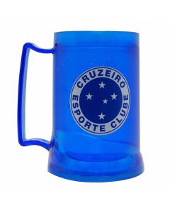 CANECA GEL PEÇA AZUL 400ML - Cruzeiro