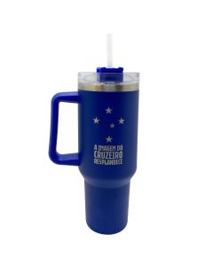 CANECA TÉRMICA 1,2L AZUL - Cruzeiro