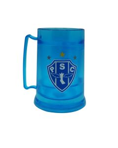 MINI CANECA GEL PEÇA AZUL 300ML BICOLOR - Paysandu