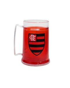 MINI CANECA GEL VERMELHO 300ML - Flamengo