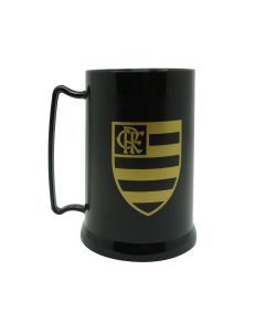MINI CANECA GEL PEÇA PRETA 300ML - Flamengo