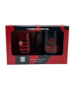 CANECA GEL DUPLA 300ML e 400ML - Flamengo