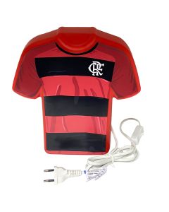 Luminária Formato de Camisa - Flamengo