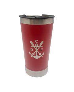 COPO TÉRMICO 500ml COM ABRIDOR VERMELHO BRASÃO REMO - Flamengo