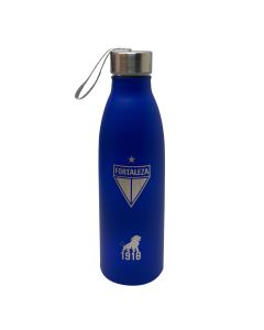 GARRAFA 750ML INOX COM ALÇA AZUL - Fortaleza