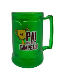 CANECA GEL VERDE 400ML PAI - Fluminense