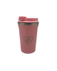 COPO TÉRMICO 350ml ROSA - Fluminense