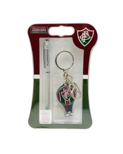 KIT CANETA E CHAVEIRO CORTADOR NO BLISTER - Fluminense