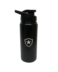 SQUEEZE 600ML COM BICO PRETO - Botafogo