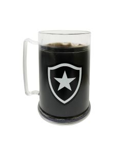 MINI CANECA GEL PRETO 300ML - Botafogo
