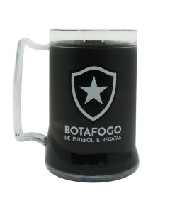 CANECA GEL PRETO 400ML TÁ EMBALADO - Botafogo