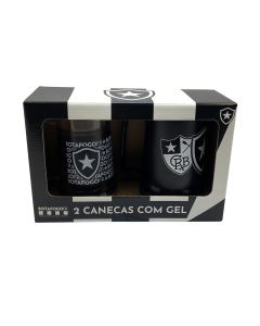 CANECA GEL DUPLA 300ML e 400ML - Botafogo
