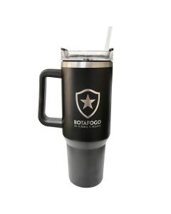 CANECA TÉRMICA 1,2L PRETA - Botafogo