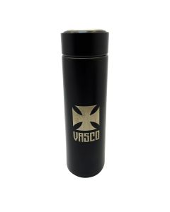 GARRAFA TÉRMICA PRETA 450ML COM INFUSOR - Vasco