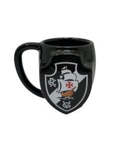 Caneca de Porcelana Escudo 3D - Vasco