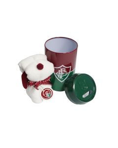 LATA COFRINHO COM TOALHA - Fluminense