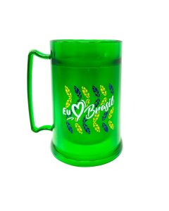 MINI CANECA GEL PEÇA VERDE 300ML - Brasil