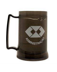CANECA GEL PEÇA PRETA 400ML 400ML - ADMINISTRAÇÃO