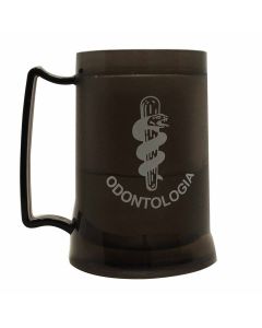 CANECA GEL PEÇA PRETA 400ML - ODONTOLOGIA