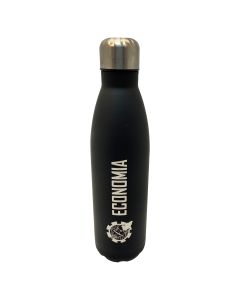 GARRAFA 750ML INOX PRETA - ECONOMIA