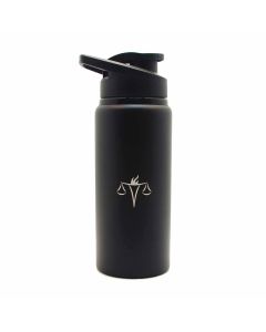 SQUEEZE 600ML COM BICO PRETO - SERVIÇO SOCIAL