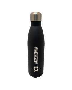 GARRAFA 750ML INOX PRETA - AGRONOMIA