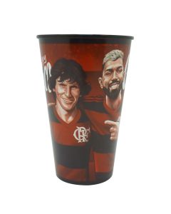 COPO 550ML ZICO E GABIGOL - Flamengo