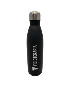 GARRAFA 750ML INOX PRETA - FISIOTERAPIA