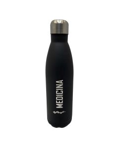 GARRAFA 750ML INOX PRETA - MEDICINA