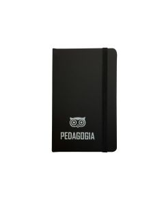 CADERNETA S/ PAUTA PRETA - PEDAGOGIA