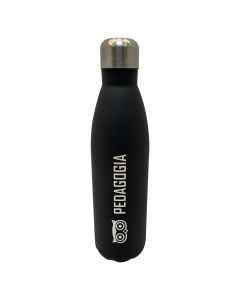 GARRAFA 750ML INOX PRETA - PEDAGOGIA