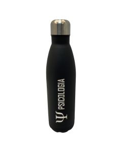 GARRAFA 750ML INOX PRETA - PSICOLOGIA